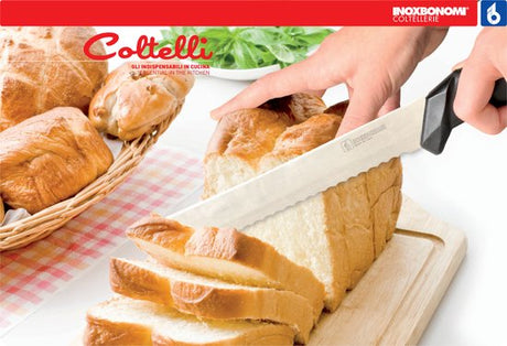 Inoxbonomi Bread Knife 20 cm - SS Blade