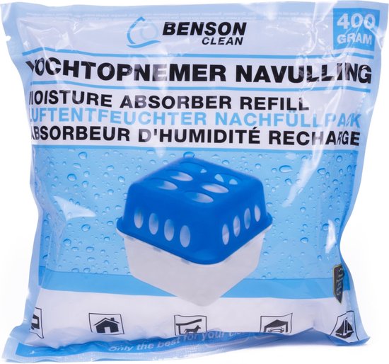 Benson Clean Feuchtigkeitsabsorber Nachfüllung - 400 Gramm