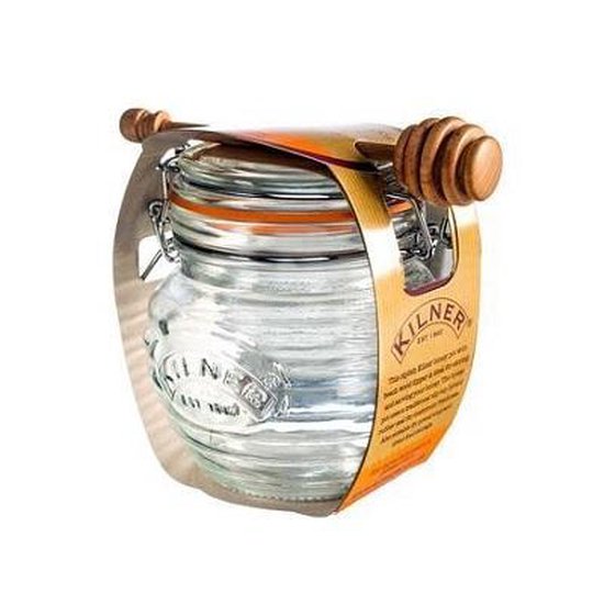 Kilner Honey Jar - mit Holzlöffel - 0,4 l