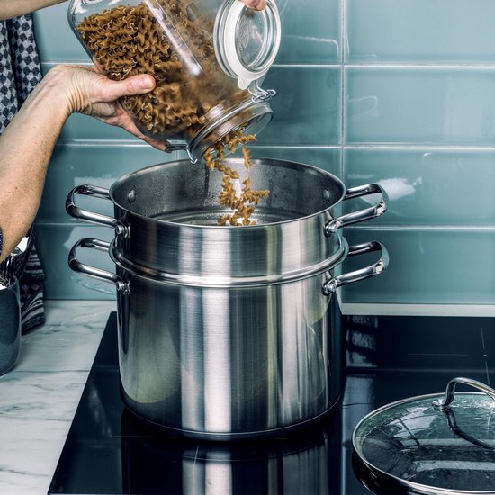 Cookware Set 7-Piece – SS Pots & Pans Set for All Hobs