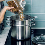 Cookware Set 7-Piece – SS Pots & Pans Set for All Hobs