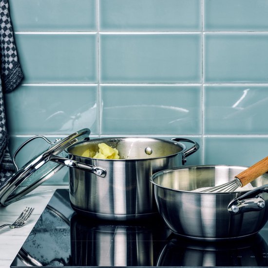 Cookware Set 7-Piece – SS Pots & Pans Set for All Hobs