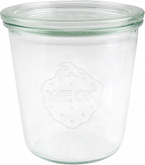 Weck 6 Inmaakpotten met Glazen Deksel 29cl - 8cm