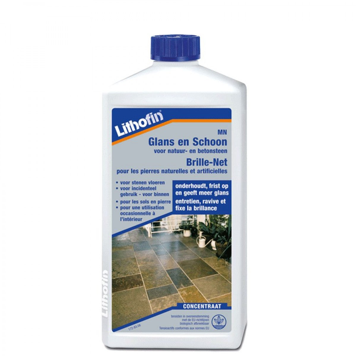 Lithofin MN Care-Sheen 1L protective satin gloss for natural and artificial stone