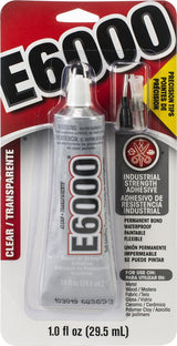 E6000 Transparent Glue tube 29ml - With Precision Needles