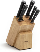 Tefal Ice Force 5-Knife Wooden Block Set