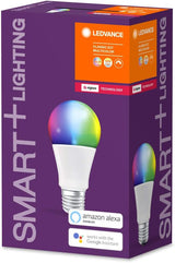 Ledvance Smart + LED, Zigbee-lamp met warmwitte E27-fitting tot daglicht, RGB-kleurverandering