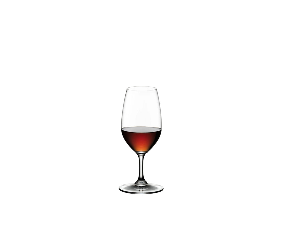 Riedel Lead Crystal Vinum Port Glass, Set of 2, Transparent