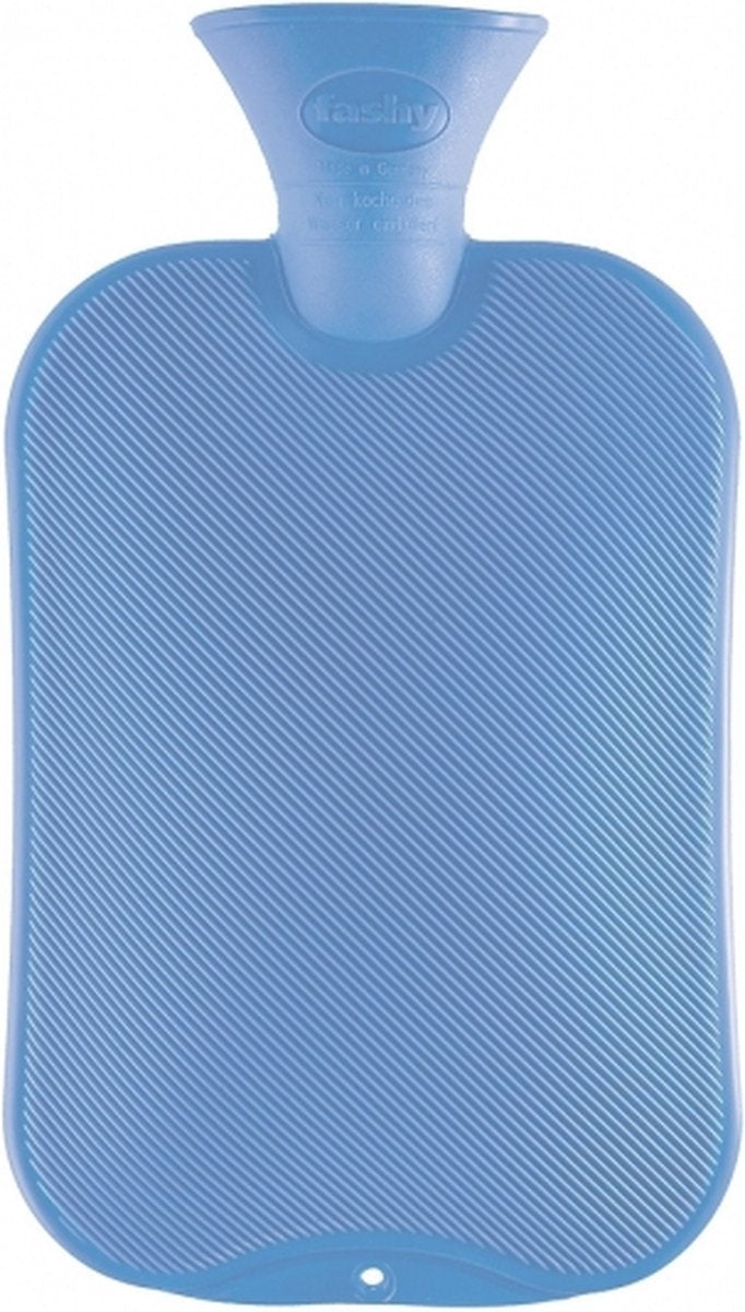 Fashy Hot Water Bottle Thermoplastic 2 L Half-Ribbed