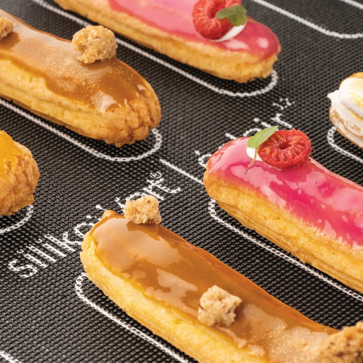 Silikomart Air Mat Eclair &amp; Choux - Silikonmatte 300x400 mm