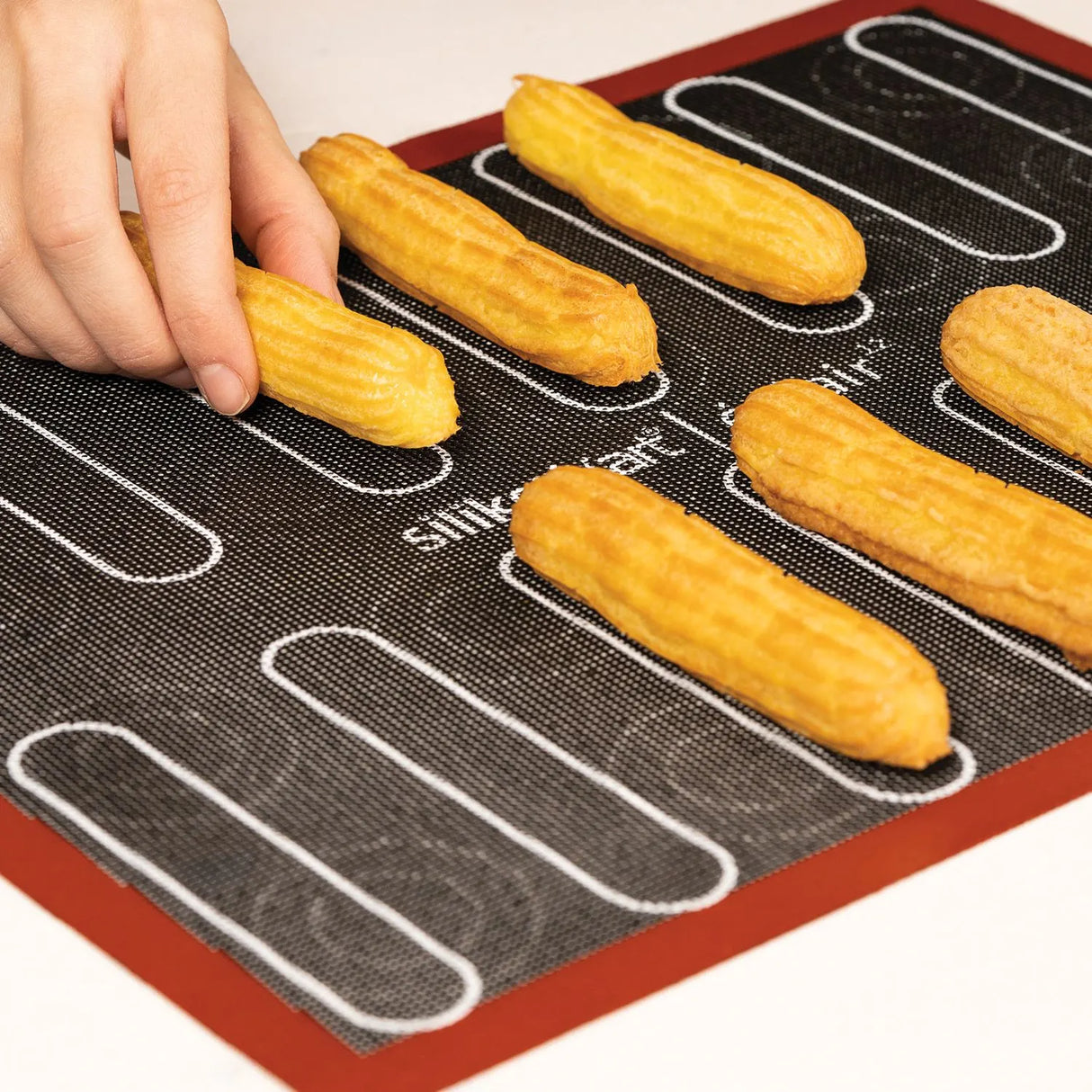 Silikomart Air Mat Eclair & Choux - Silicone Mat 300x400 mm