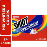 Shout Color Catcher 24 In-Wash Dye Trapping Sheets