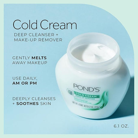Pond's Cold Cream Cleanser & Make-up Remover 170g 