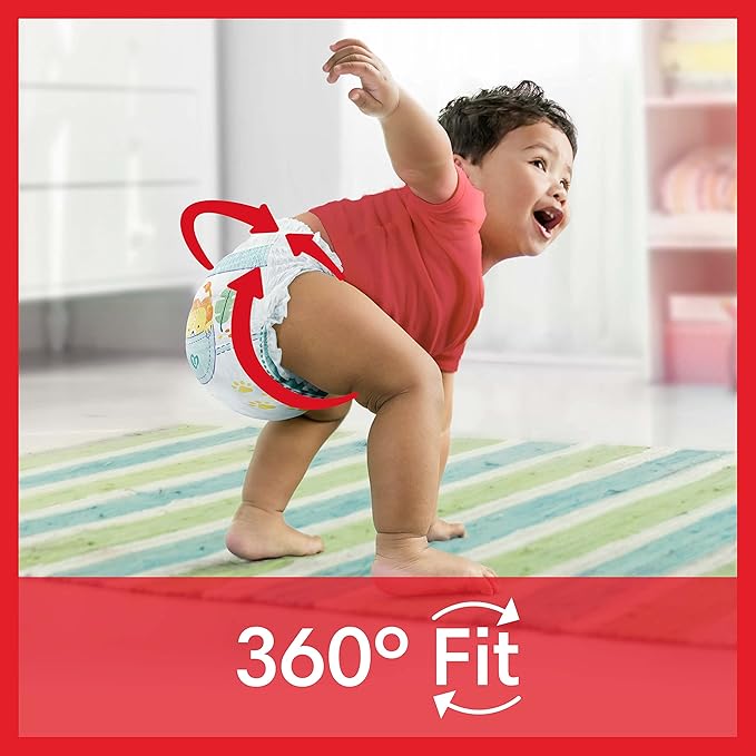 Pampers Baby-dry Nappy Pants, 62st - Size 4 (9-15 kg)