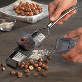 Microplane Profesional Series Fine Cheese Grater 18/8 Stainless Steel With Silver Handle