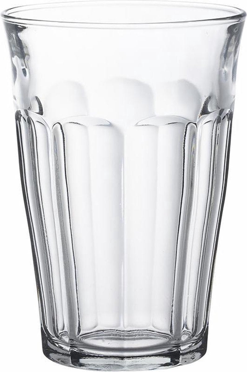 Duralex Picardie longue boisson verre 360 ​​ml - verre trempé - 6 morceaux