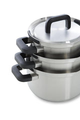 Bk Flow Cool 4 Piece Pan Set with Glass Lids