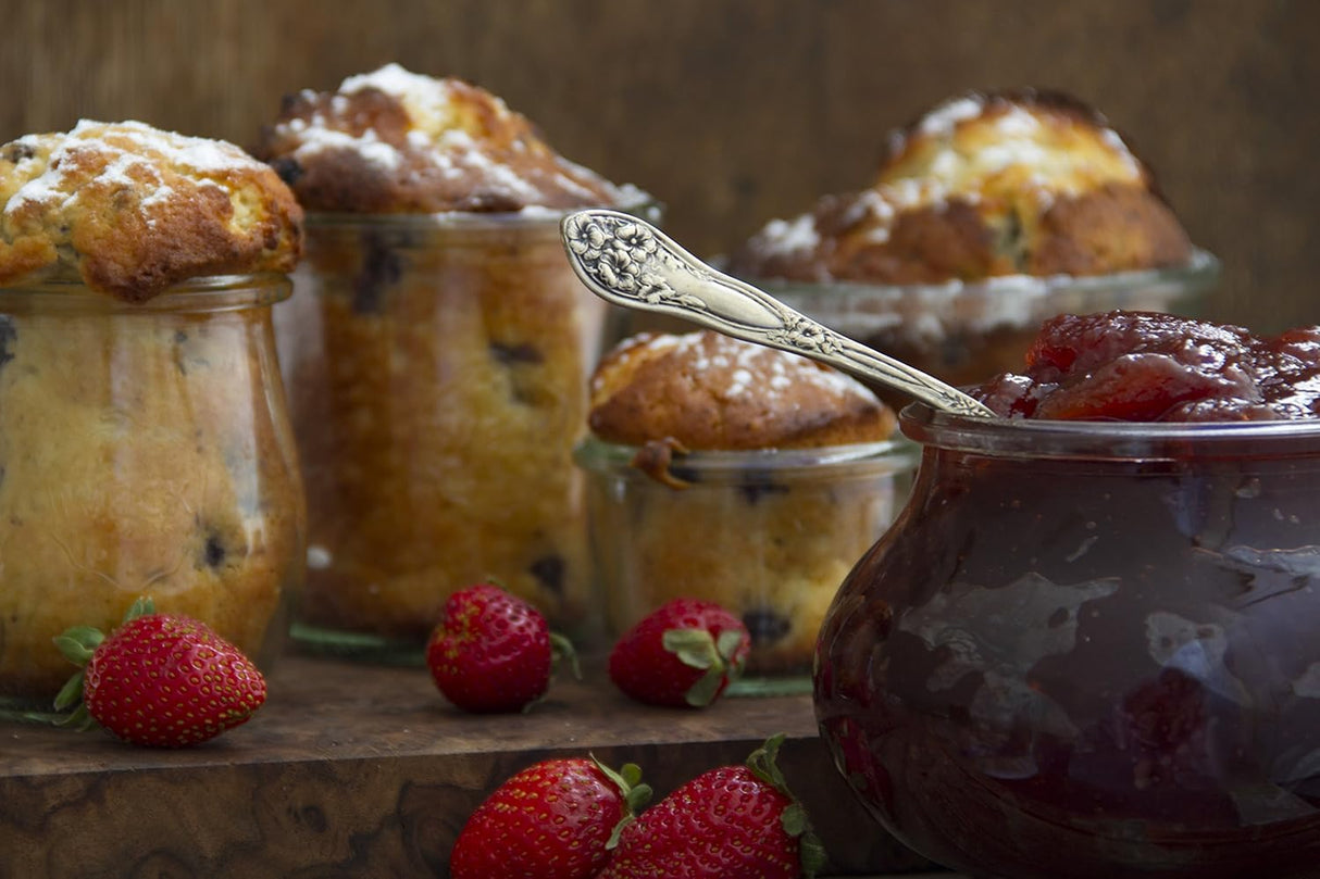 Weck 744 1/2L Tulip Jar Set of Six - 16.9 Ounce