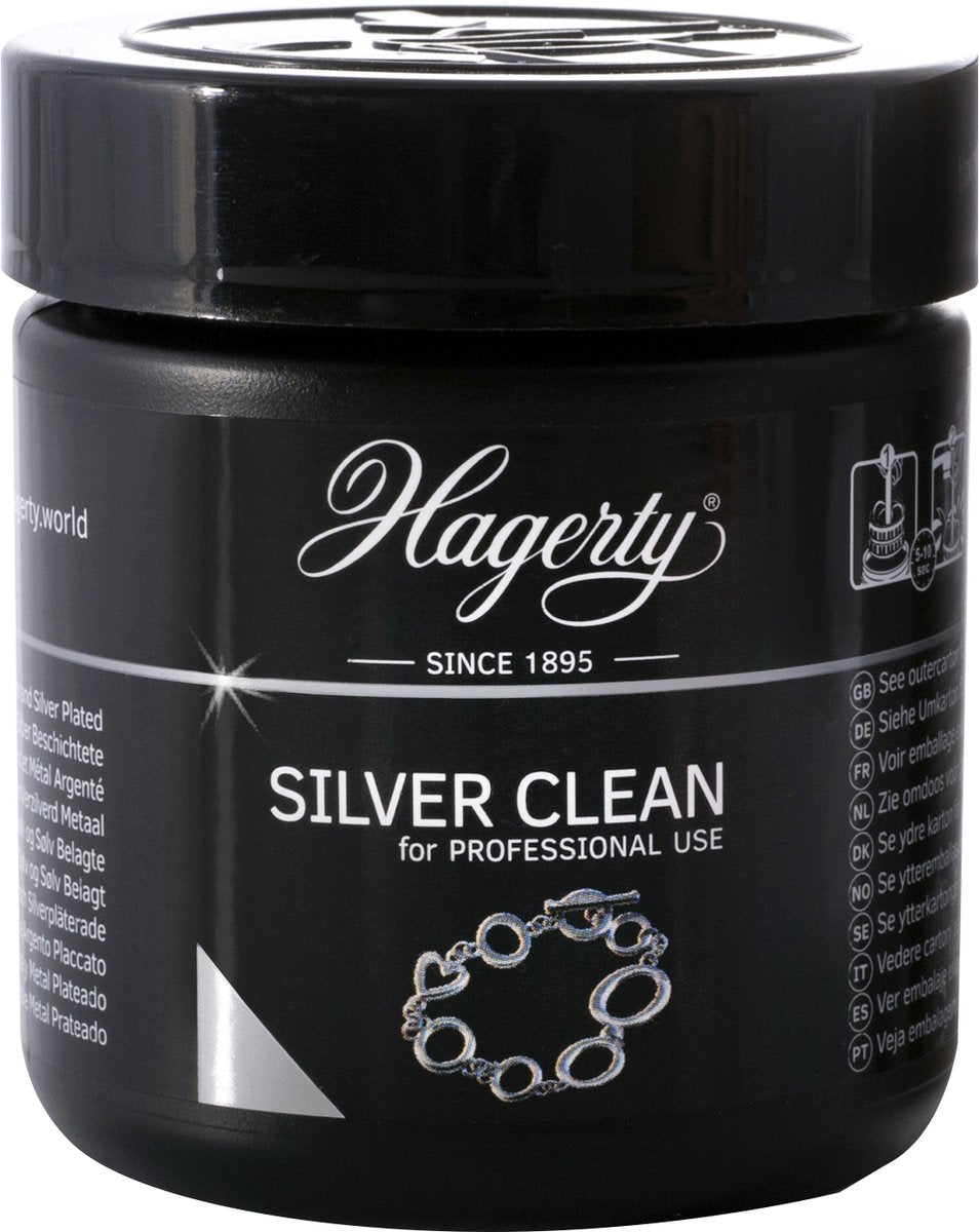 Hagerty Silver Clean, 170Ml Easy Dip Bath For Cleaning Silver & Silver Plate Jewellery