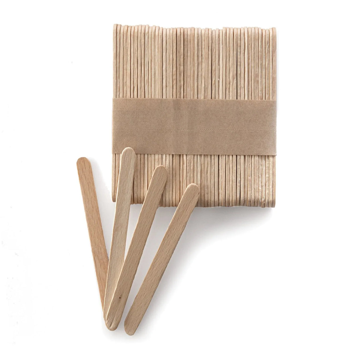 Silikomart Sticks - Set 100 Wood Stick 113x10 H 2 mm