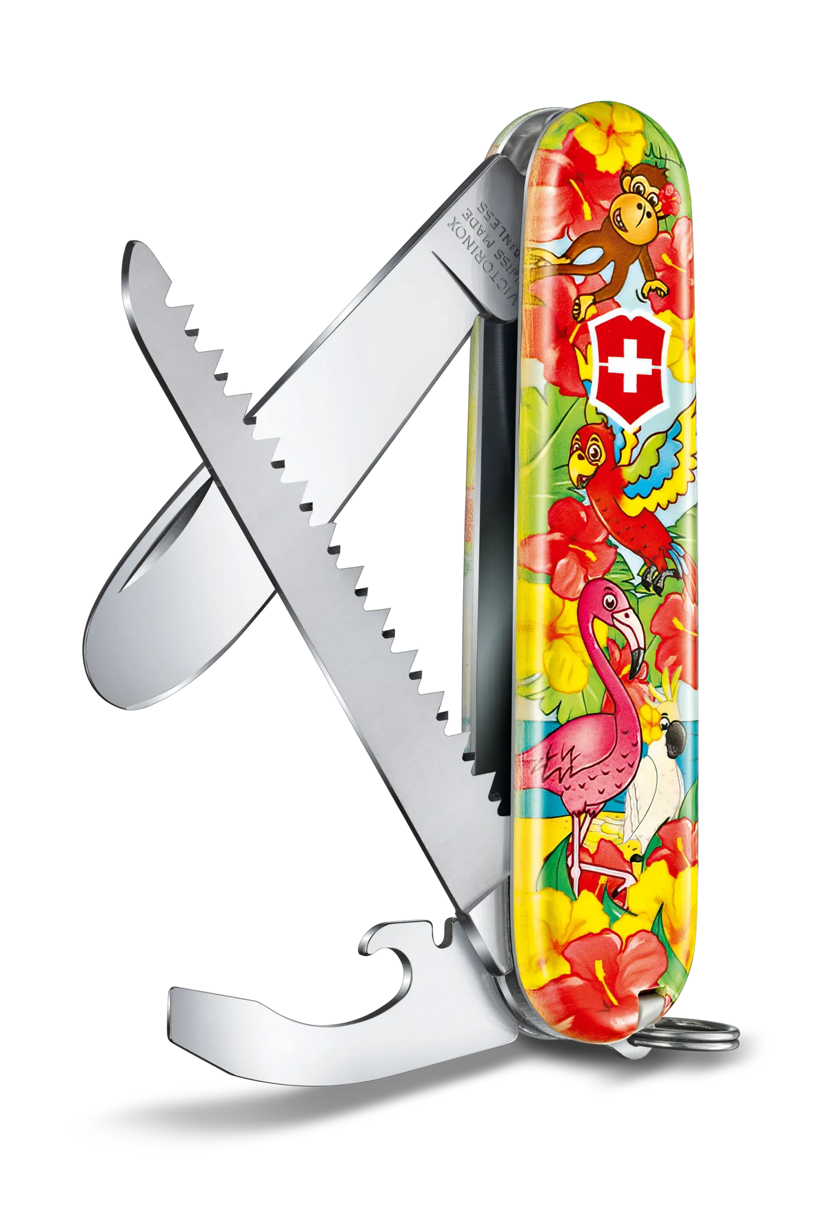 Victorinox meine erste Victorinox-Tierausgabe, 84 mm, Papagei