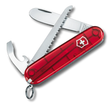 Victorinox Mijn eerste Victorinox, 84 mm, rood transparant