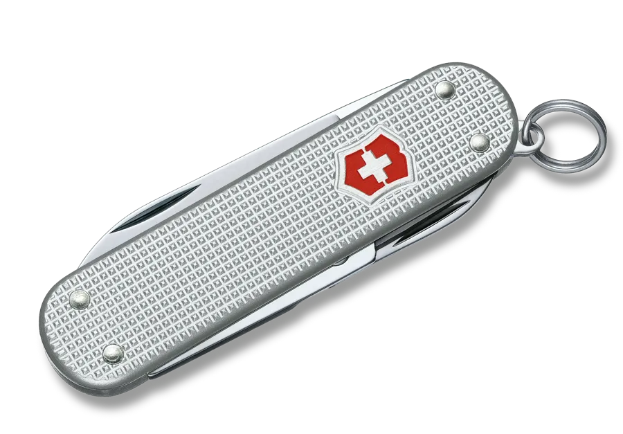 Victorinox Classic Sd Alox, 58 mm, Silver