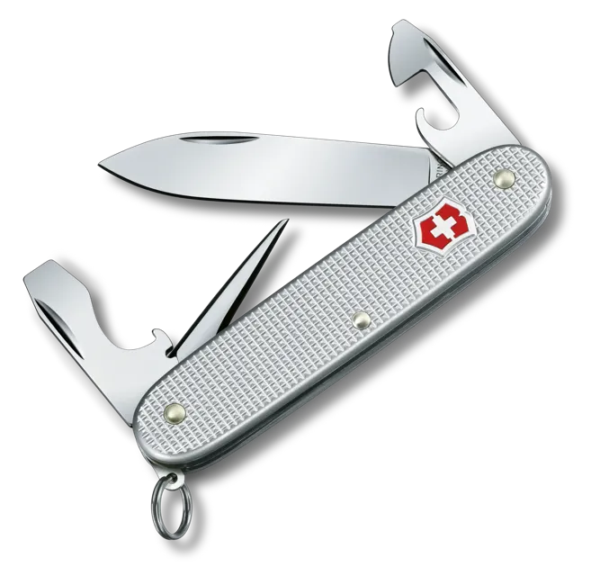 Victorinox Pioneer Alox, 93 mm, Silber