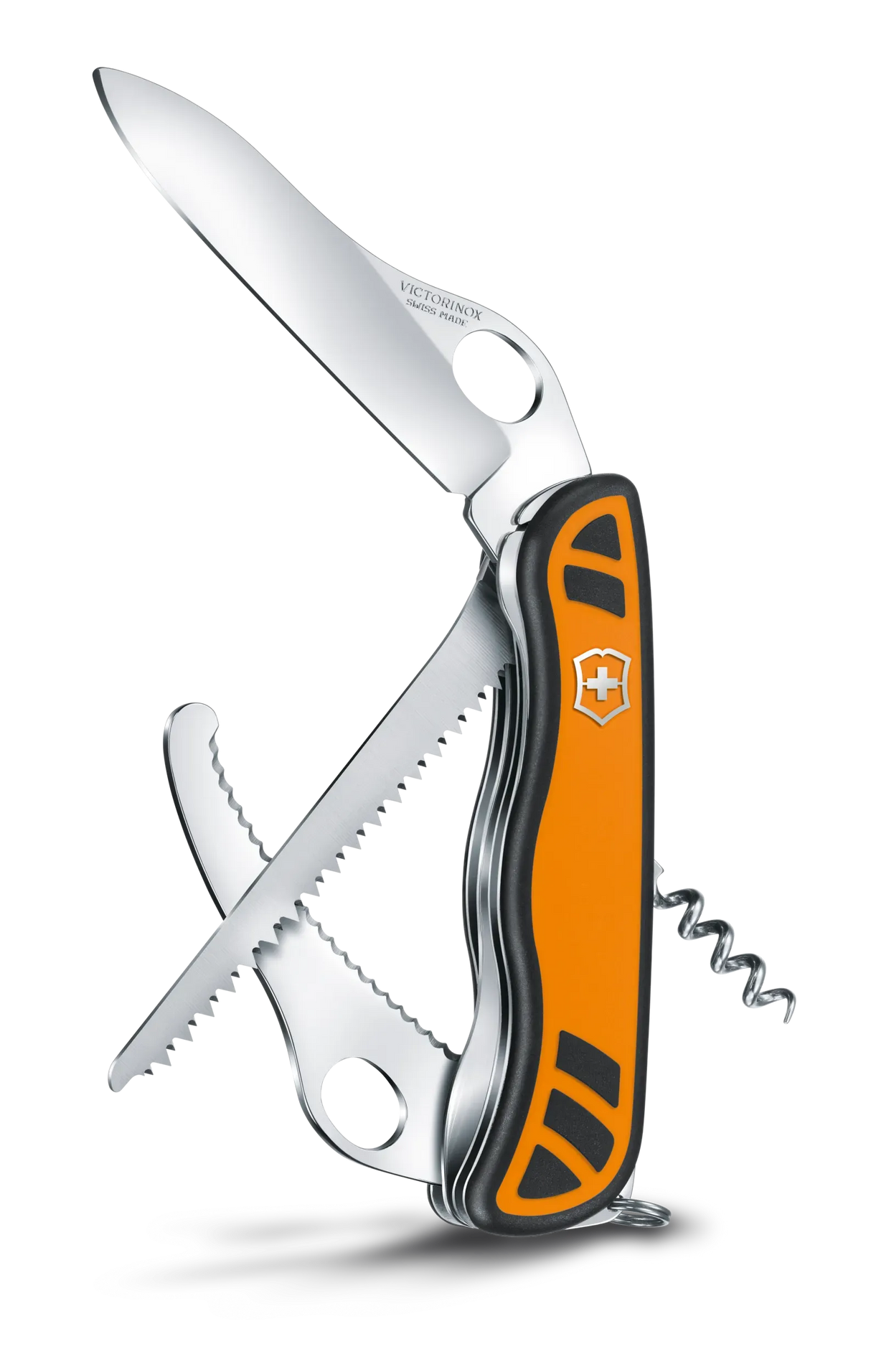 GRIP VICTORINOX HUNTER XTM, 111 mm, orange / noir