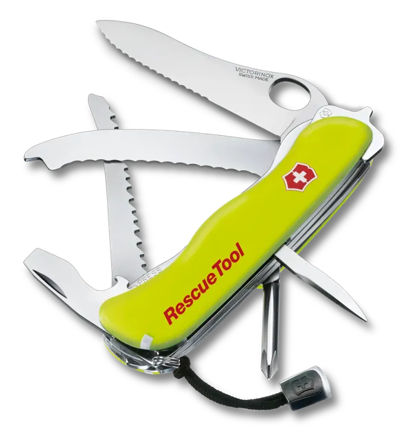 Victorinox Rescue Tool MW, 111 mm, gelbe Lumineszenz