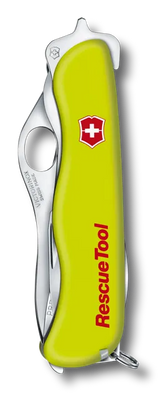 Victorinox Rescue Tool Mw, 111 mm, Yellow Luminescent