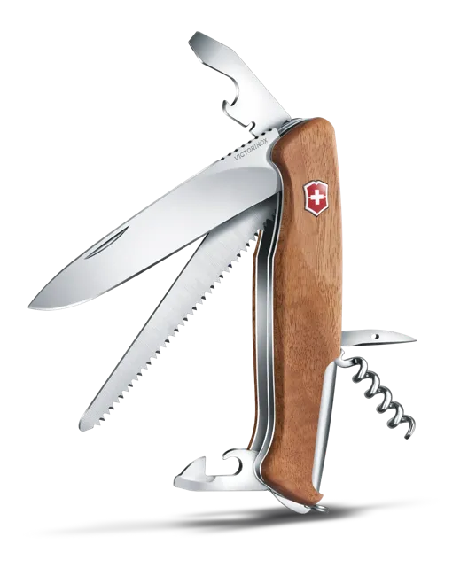 Victorinox Ranger 55 Wood, 130 mm, Brown