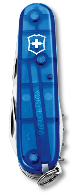 Victorinox Spartan, 91 mm, Blue Transparent