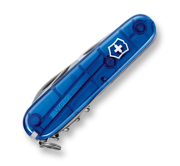 Victorinox Spartan, 91 mm, Blue Transparent