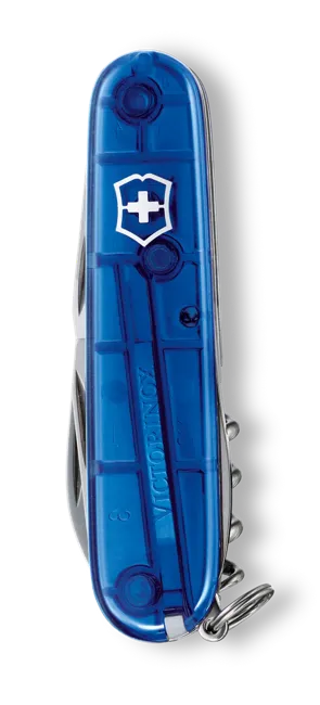 Victorinox Spartan, 91 mm, Blue Transparent