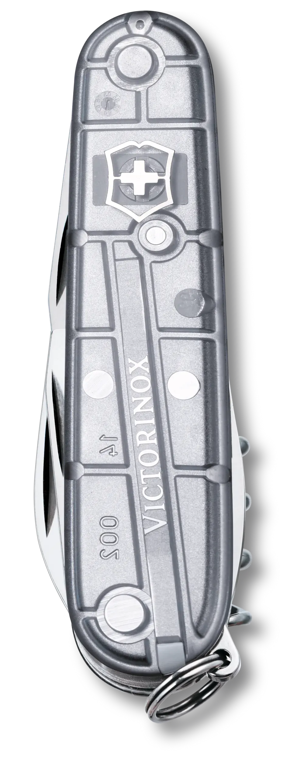 Victorinox Spartan, 91 mm, Silver Transparent