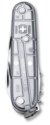 Victorinox Spartan, 91 mm, argent transparent