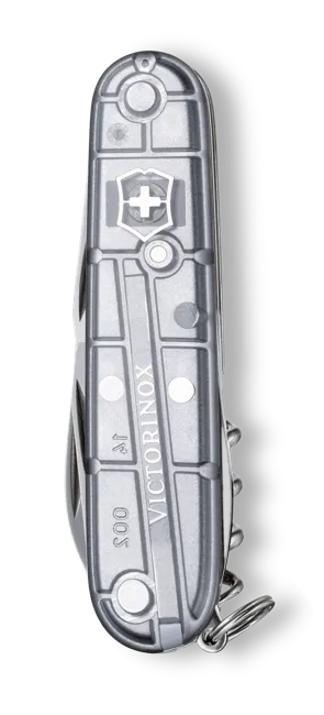 Victorinox Spartan, 91 mm, argent transparent