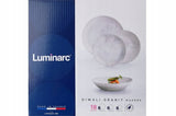 Luminarc Diwali Marbre Glass Dinnerware 18 pcs