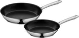 WMF Nordic Professional Induction Frying Pan Set, 2 Pieces, Frying Pan Induction 24, 28 cm