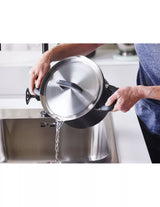 BK Flow Cool Black Topfset 4-teilig – Edelstahl Töpfe 