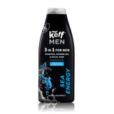 Keff Men 3 in 1 Sea Energy Shampoo & Body Wash & Face Wash 500ml