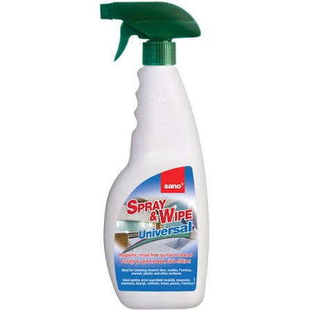 Sano Universal Spray & Wipe Pulv 750ml