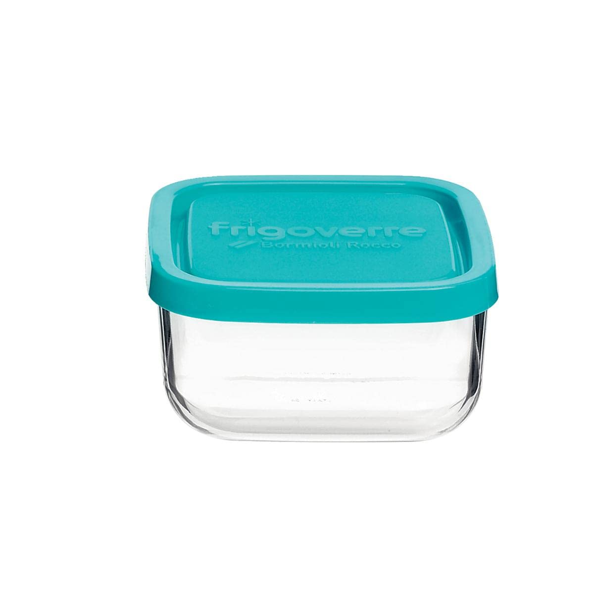Bormioli Rocco Frigobert square 340ml glass food storage container with lid