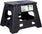 Folding Step Stool 27 cm Non-Slip Foot Stool for Kitchen, Bathroom, Living Room - Compact and Lightweight Stool Chair with 110 kg Max Weight