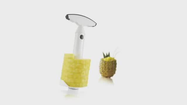 Abuvin Pineapple Cutter Blanc Moyen - Plastic