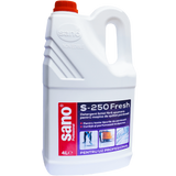 Sano Floor S-250 Non-Foaming Floor Cleaner 4L – for Scrubber Machines, Cleans & Perfumes