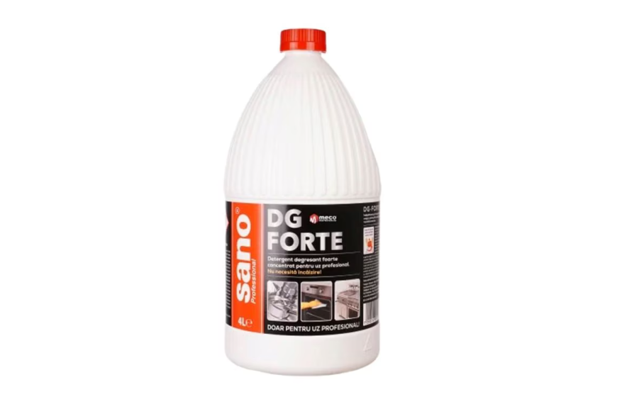 Sano Dg Forte Professional Degreaser 4L – Removes Burnt Grease, Cold Action