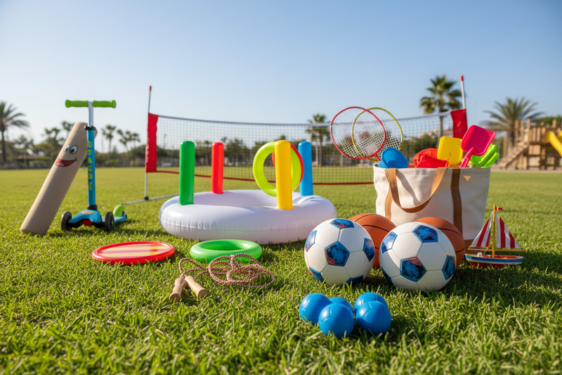 sports toys and outdoor