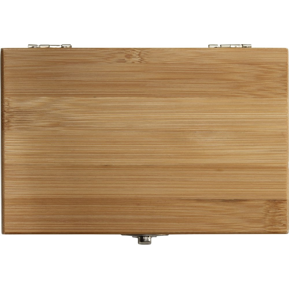 Bamboo Wine Gift Set – Stainless Steel Accessories Leonie